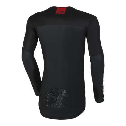 Motocross shirt O'NEAL MAYHEM HEXX BLACK/GRAY V.24