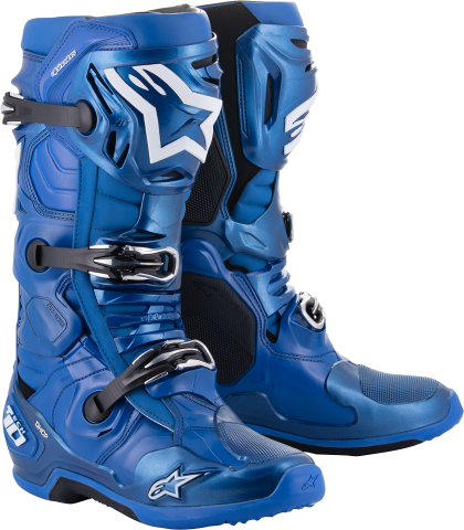 Motocross boots ALPINESTARS TECH 10 BLUE/BLACK