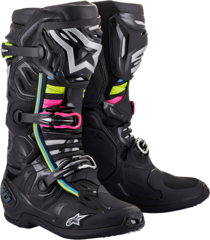 Ghete motocross ALPINESTARS Tech 10 Supervented NEGRE