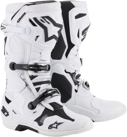 ALPINESTARS TECH 10 ΛΕΥΚΕΣ μπότες μοτοκρός