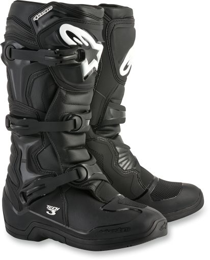 ALPINESTARS TECH 3 ΜΑΥΡΕΣ μπότες μοτοκρός