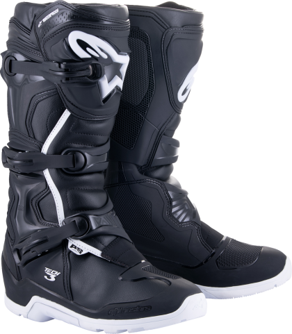 ALPINESTARS TECH 3 END WP BLK/WHT Motocross Boots