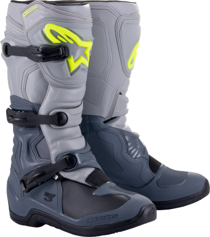 Ghete motocross ALPINESTARS TECH 3 GRI/GRI