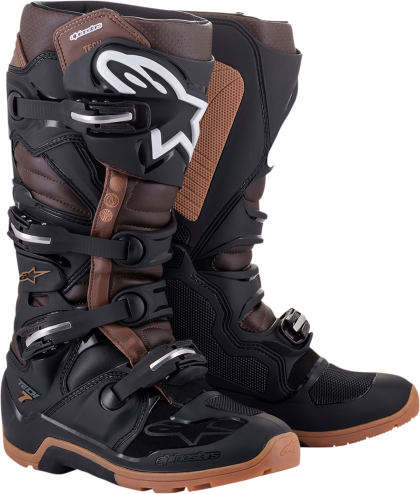 Motocross boots ALPINESTARS TECH 7 BLACK/BROWN