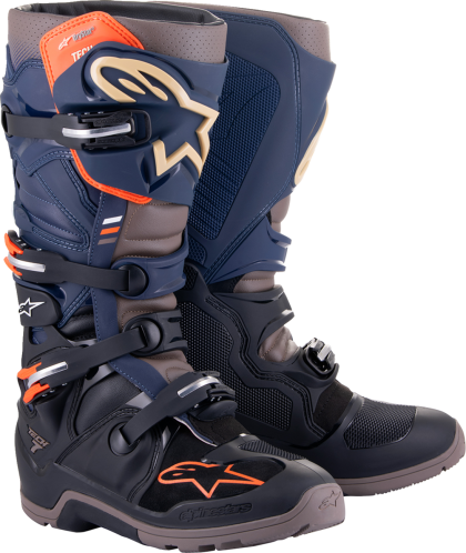 Ghete de motocross ALPINESTARS Tech 7 Enduro Drystar® NAVY/GY