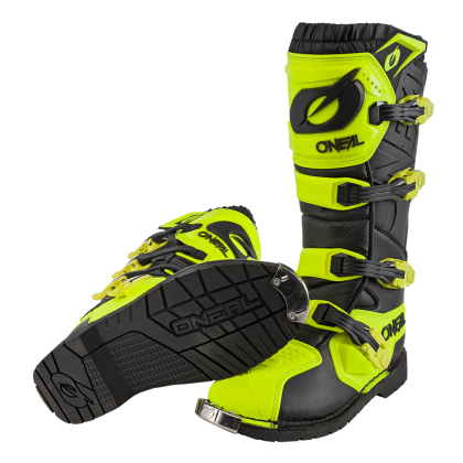 Ghete motocross O'NEAL RIDER PRO GALBEN NEON