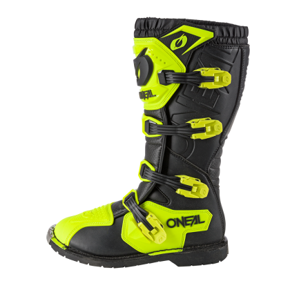 Motocross boots O'NEAL RIDER PRO NEON YELLOW