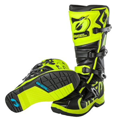 O'NEAL RMX NEON YELLOW motocross boots