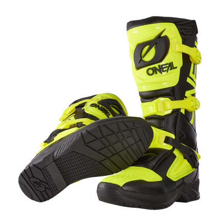 Ghete motocross O'NEAL RSX NEGRU/GALBEN NEON V.25