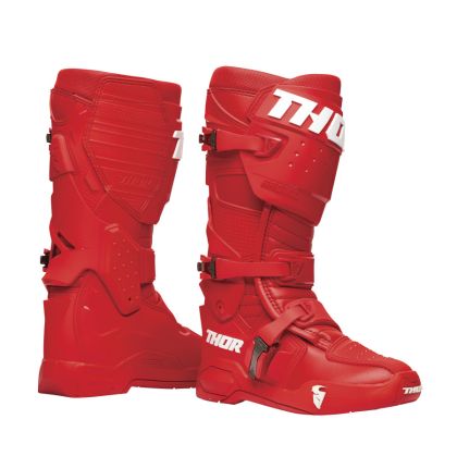 Motocross boots THOR RADIAL RED