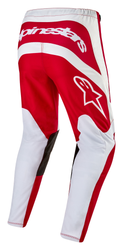 Pantaloni de motocross ALPINESTARS F-LURV ROȘU/ALB