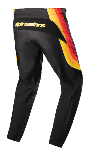 Pantaloni de motocross ALPINESTARS Fluid Corsa NEGRU/ROSU