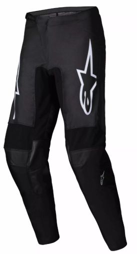 Motocross Breeches ALPINESTARS FLUID HAUL BLACK/WHITE