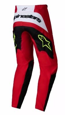 Pantaloni de motocross ALPINESTARS FLUID HAUL ROSII/NEGRU