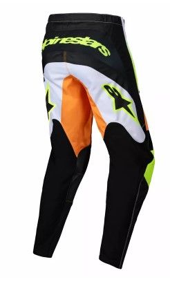 Pantaloni de motocross ALPINESTARS FLUID WURX GALBEN/NEGRU