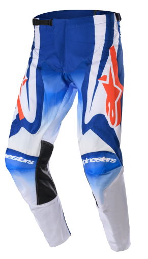 Motocross breeches ALPINESTARS Racer Semi BLUE/ORANGE