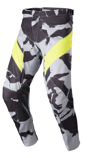 Motocross breeches ALPINESTARS RACER TACTCAL S23 CAMO/YELLOW