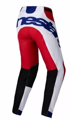 Motocross breeches ALPINESTARS RACER VEIL RED/WHITE