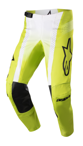 Motocross breeches ALPINESTARS T-STAR PUSH YELLOW/WHITE