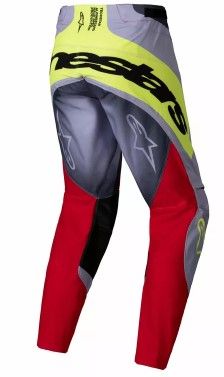 Мотокрос брич ALPINESTARS TECHSTAR MELT RED/GRAY