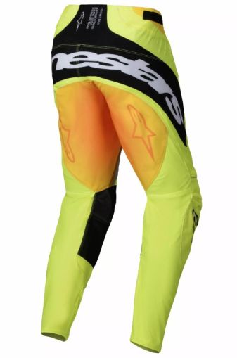 Motocross breeches ALPINESTARS TECHSTAR MELT YELLOW/BLACK