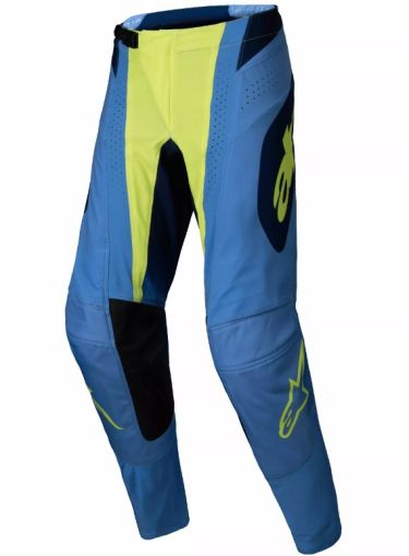 Мотокрос брич ALPINESTARS TECHSTAR MELT YELLOW/BLUE