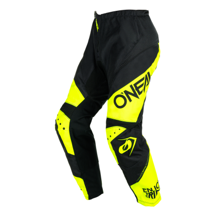 Παντελόνι μοτοκρός O'NEAL ELEMENT RACEWEAR ΜΑΥΡΟ/NEON YELLOW V.24