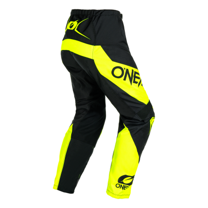 Pantaloni de motocross O'NEAL ELEMENT RACEWEAR BLACK/NEON YELLOW V.24