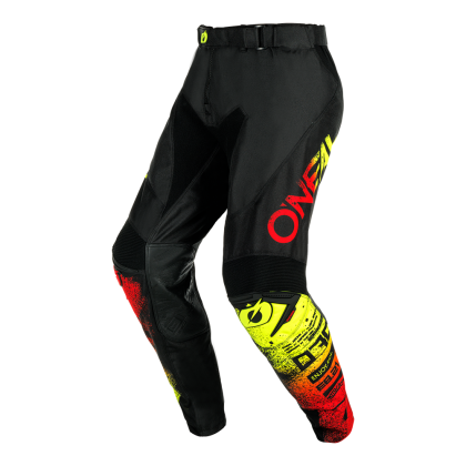 Pantaloni de motocross O'NEAL MAYHEM SCARZ BLACK/RED V.24