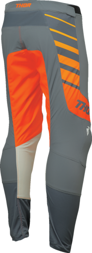 Pantaloni de motocross THOR PRIME ANALOG GREY/ORANGE