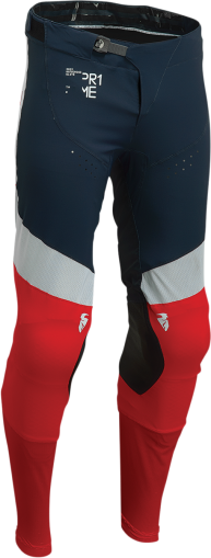 Pantaloni de motocross THOR PRIME STRIKE MIDNIGHT/RED PANT