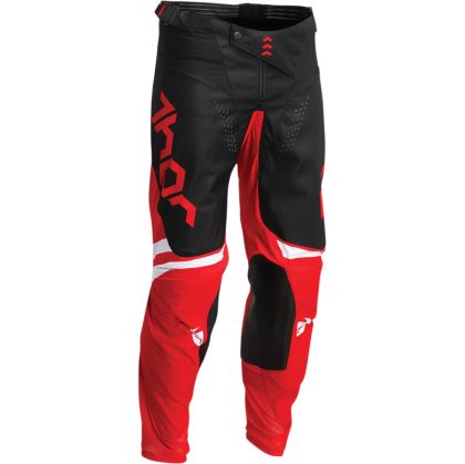 Pantaloni de motocross THOR PULSE CUBE RED/ALB