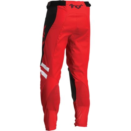 Pantaloni de motocross THOR PULSE CUBE RED/ALB