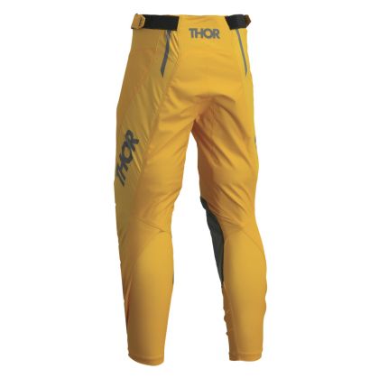 Pantaloni de motocross THOR PULSE MONO DARK GREY/GALBEN