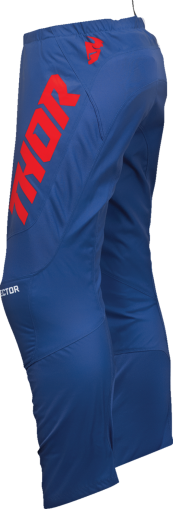 Pantaloni de motocross THOR SECTOR CHECKER ALBASTRU/ROSU