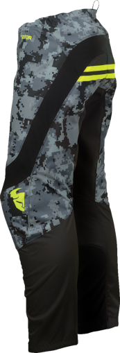 Motocross breeches THOR SECTOR DIGI GRAY/ACID