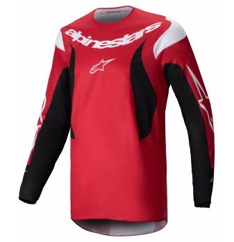 Motocross Jersey Alpinestars FLUID HAUL ΚΟΚΚΙΝΟ/ΜΑΥΡΟ