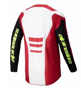 Motocross Jersey Alpinestars FLUID HAUL ΚΟΚΚΙΝΟ/ΜΑΥΡΟ