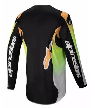 Motocross Jersey Alpinestars FLUID WURX YELLOW/BLACK