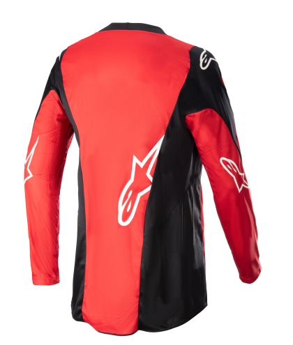 Motocross Jersey ALPINESTARS RAC-HOEN ΚΟΚΚΙΝΟ/ΜΑΥΡΟ