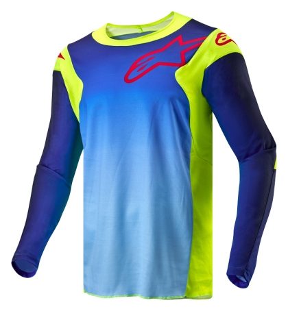 Tricou Motocross ALPINESTARS RAC-HOEN YLW/BLU