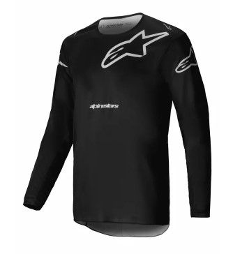 Motocross Jersey Alpinestars RACER GRAPHITE BLK/GY