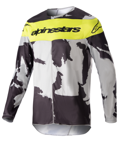 Motocross Jersey ALPINESTARS Racer Tactical CAMO/YELLOW