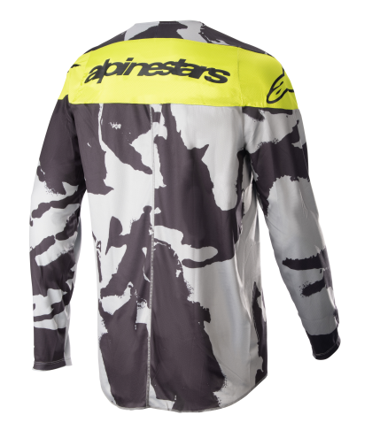 Tricou Motocross ALPINESTARS Racer Tactical CAMO/GALBEN