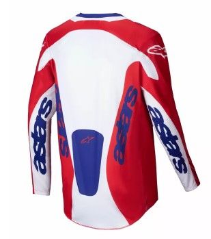 Motocross Jersey Alpinestars RACER VEIL ΚΟΚΚΙΝΟ/ΛΕΥΚΟ