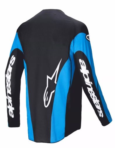 Motocross Jersey Alpinestars TECHSTAR DREEM BLACK/BLUE