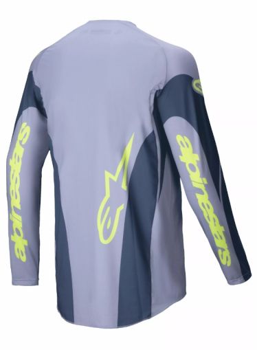 Motocross Jersey Alpinestars TECHSTAR DREEM GRAY