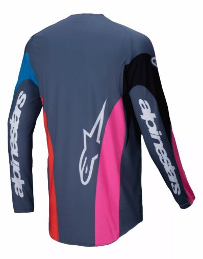 Motocross Jersey Alpinestars TECHSTAR DREEM GRAY/MULTI