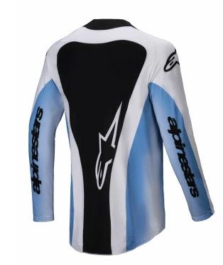 Tricou Motocross Alpinestars TECHSTAR MELT NEGRU/ALBASTRU