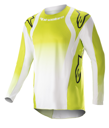 Motocross Jersey ALPINESTARS Techstar Push YELLOW\WHITE